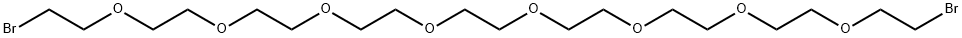 3,6,9,12,15,18,21,24-Octaoxahexacosane, 1,26-dibromo- Structure