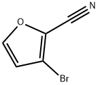 2-Furancarbonitrile, 3-bromo- Structure