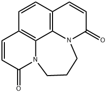 5H-[1,4]Diazepino[1,2,3,4-lmn][1,10]phenanthroline-3,9-dione, 6,7-dihydro- Structure