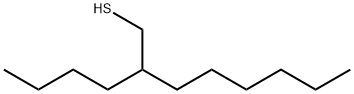 1-Octanethiol, 2-butyl- Structure