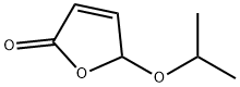 2(5H)-Furanone, 5-(1-methylethoxy)- Structure