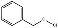 Hypochlorous acid, phenylmethyl ester Structure