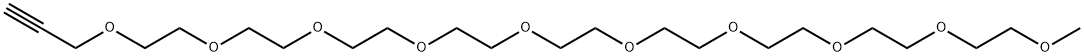 mPEG9-Propyne Structure