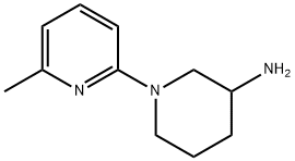 3-Piperidinamine, 1-(6-methyl-2-pyridinyl)- Structure