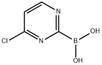 Boronic acid, B-(4-chloro-2-pyrimidinyl)- Structure