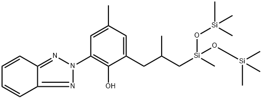 DROMETRIZOLE TRISILOXANE Structure