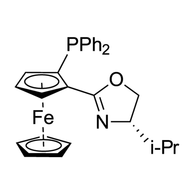 163169-29-7 (S,S)-[2-(4'-i-Propyloxazolin-2'-yl)ferrocenyldiphenylphosphine, min. 97%