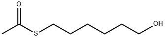 Ethanethioic acid, S-(6-hydroxyhexyl) ester Structure