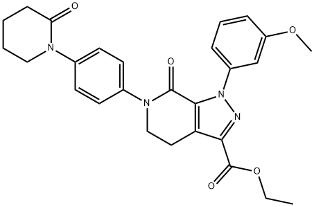 Apixaban IMpurity 4 (BMS-728626-01) Structure