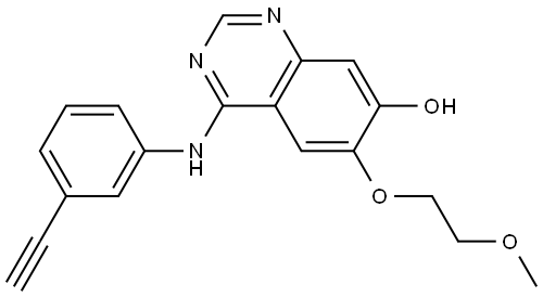 Erlotinib Structure