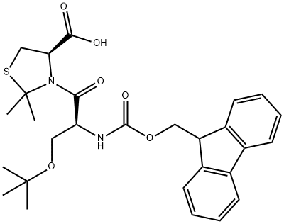 FMoc-Ser(tBu)-Cys(psiMe,Mepro)-OH Structure