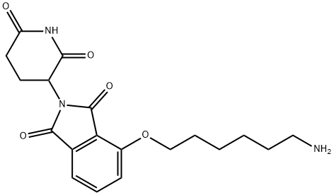 Thalidomide-O-C6-NH2 Structure