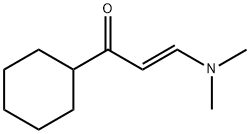 2-Propen-1-one, 1-cyclohexyl-3-(dimethylamino)-, (E)- (8CI) Structure