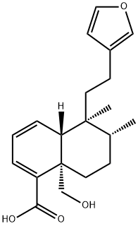 Dehydrohautriwaic acid Structure