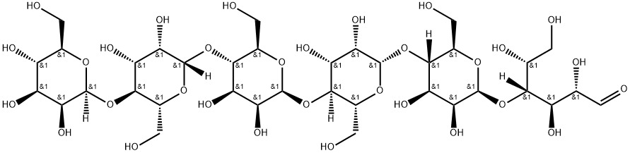 1,4-B-D-MANNOHEXAOSE Structure