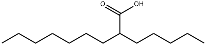 Nonanoic acid, 2-pentyl- Structure