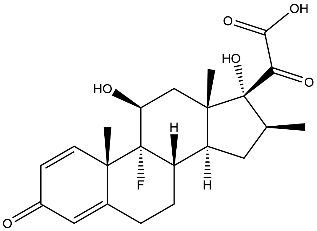 Betamethasone Impurity 50 Structure