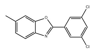 Benzoxazole, 2-(3,5-dichlorophenyl)-6-methyl- Structure