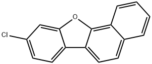 9-chloro-Benzo[b]naphtho[2,1-d]furan Structure