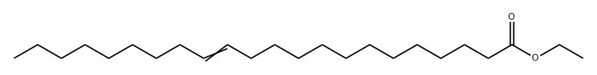 13-Docosenoic acid, ethyl ester Structure