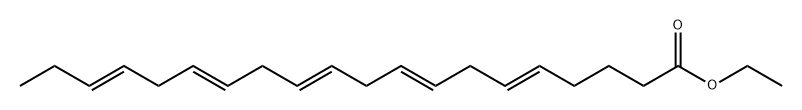 5,8,11,14,17-Eicosapentaenoic acid, ethyl ester, (5E,8E,11E,14E,17E)- Structure