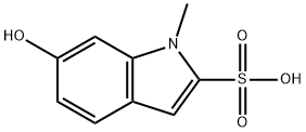 1H-Indole-2-sulfonic acid, 6-hydroxy-1-methyl- Structure