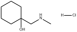 Cyclohexanol, 1-[(methylamino)methyl]-, hydrochloride (1:1) Structure