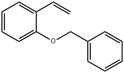 Benzene, 1-ethenyl-2-(phenylmethoxy)- Structure