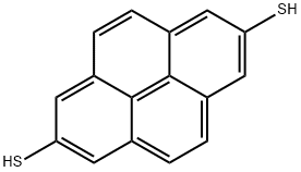 2,7-Pyrenedithiol Structure