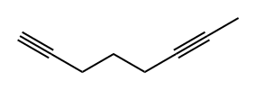 1,6-OCTADIYNE Structure