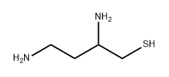 1-Butanethiol, 2,4-diamino- Structure