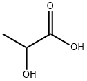 2-Hydroxypropanoic acid Structure