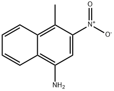 1-Naphthalenamine, 4-methyl-3-nitro- Structure