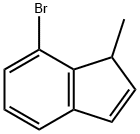 1H-Indene, 7-bromo-1-methyl- Structure