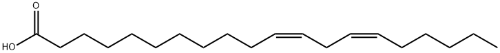 11,14-Eicosadienoic acid, labeled with deuterium, (Z,Z)- (9CI) Structure