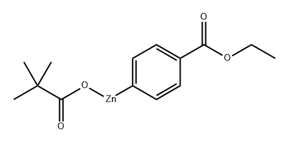 (3-(Ethoxycarbonyl)benzyl)zinc pivalate (1.05 mmol/g ) Structure