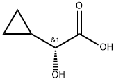 Cyclopropaneacetic acid, α-hydroxy-, (R)- (9CI) Structure