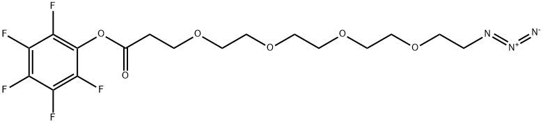 Azido-peg4-pfp ester Structure