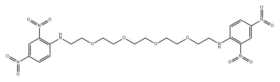 DNP-PEG4-DNP Structure