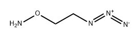 Hydroxylamine, O-(2-azidoethyl)- Structure