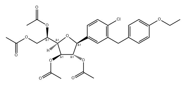 Dapagliflozin Impurity 19 Structure