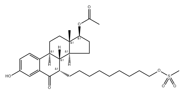 Fulvestrant Impurity 3 Structure