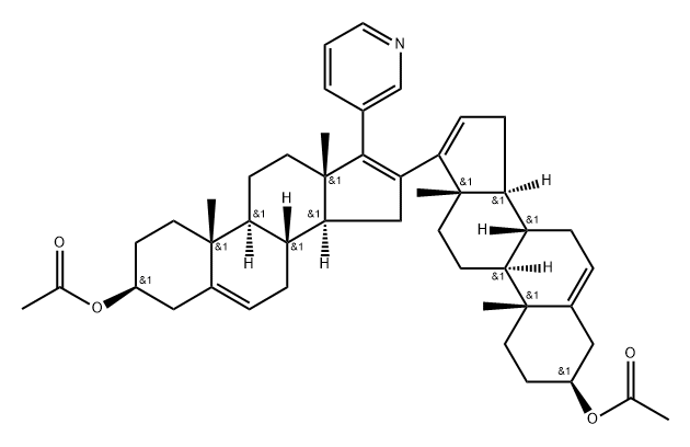 Abiraterone Acetate Dimer Impurity Structure