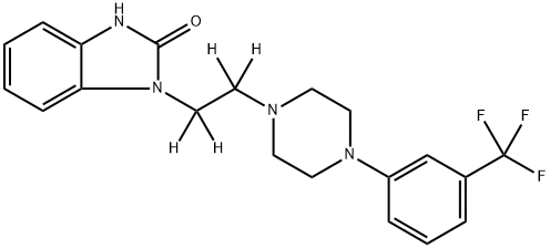 Flibanserin-d4 Structure