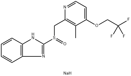 Lansoprazole (sodiuM) Structure