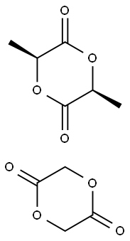 POLY(L-LACTIDE GLYCOLIDE) Structure