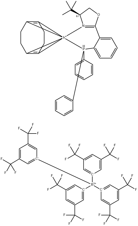 Ir(I)/(S)-t-Bu-PHOX Structure