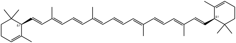 ε,ε-Carotene Structure