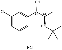 rac-erythro-Dihydro Bupropion Hydrochloride Structure