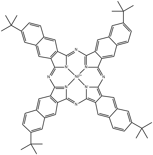 NICKEL(II) 2 11 20 29-TETRA-TERT-BUTYL-& Structure